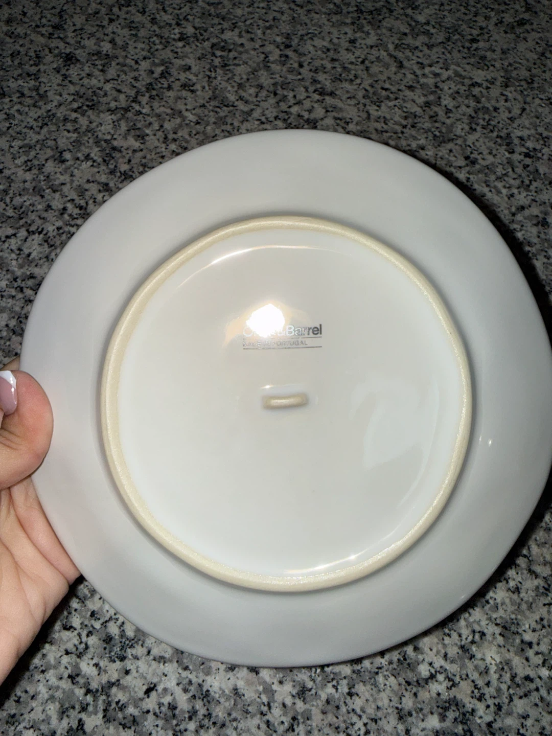 Crate & Barrel Marin Plate