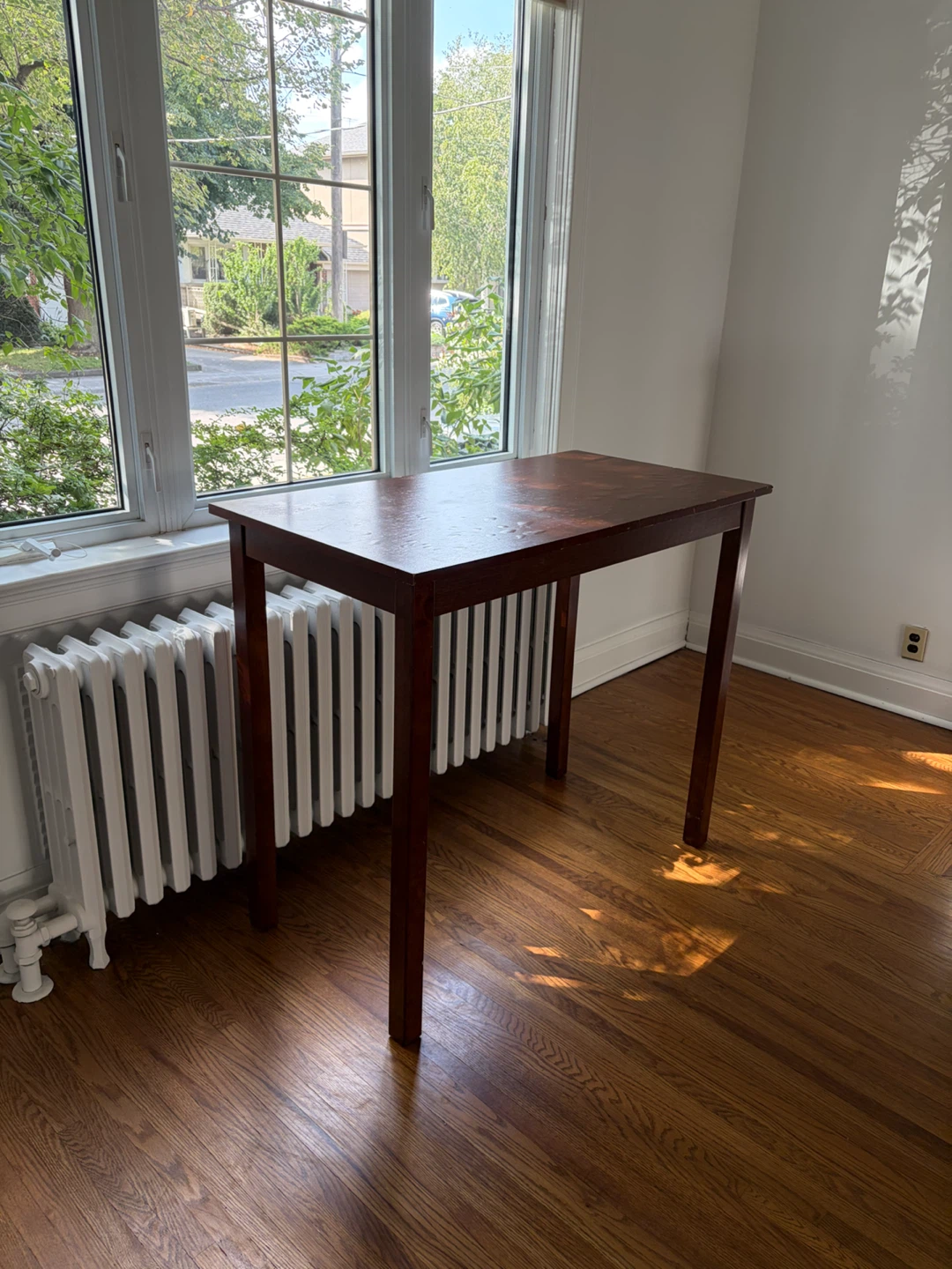 Tall Wooden Console Table - photo 3