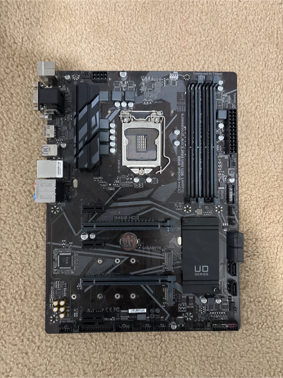 Gigabyte B460 HD3 Motherboard