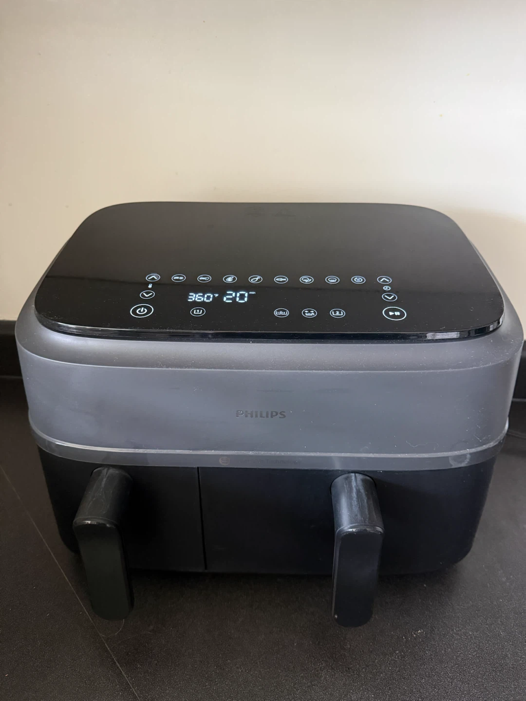 Philips 3000 Series Dual Basket Air Fryer – 9.5 Qt