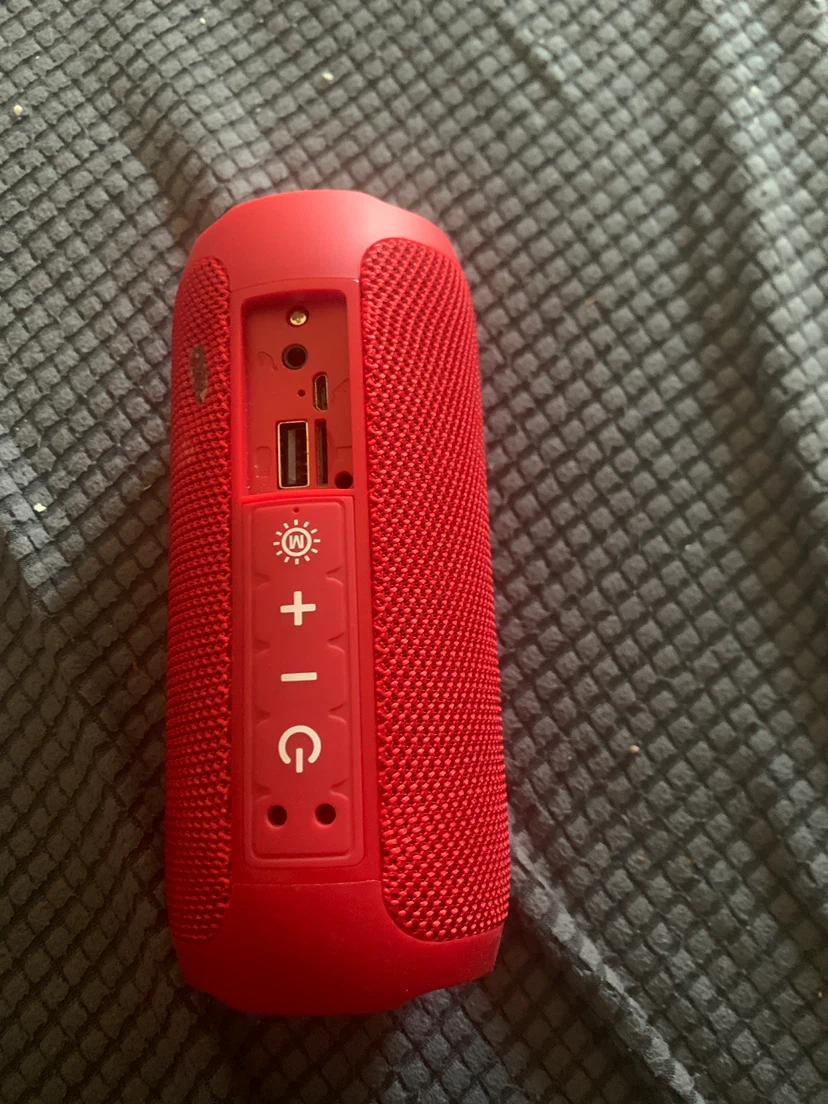 Red Portable Wireless Speaker