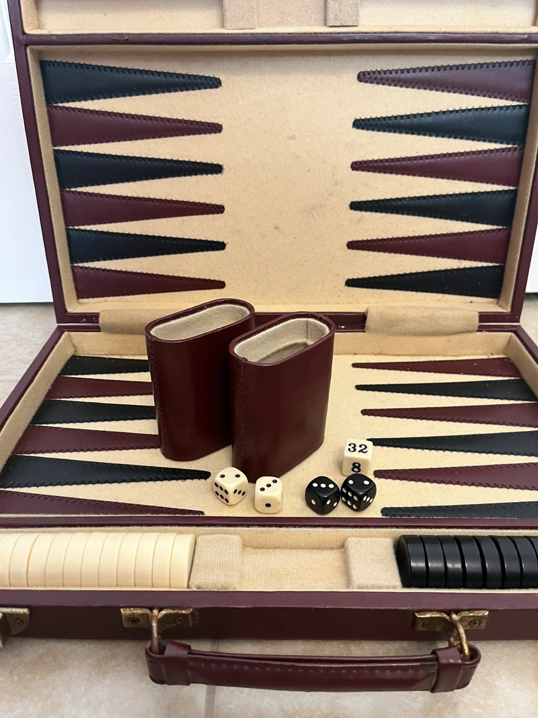 Vintage Style Backgammon Set - photo 2