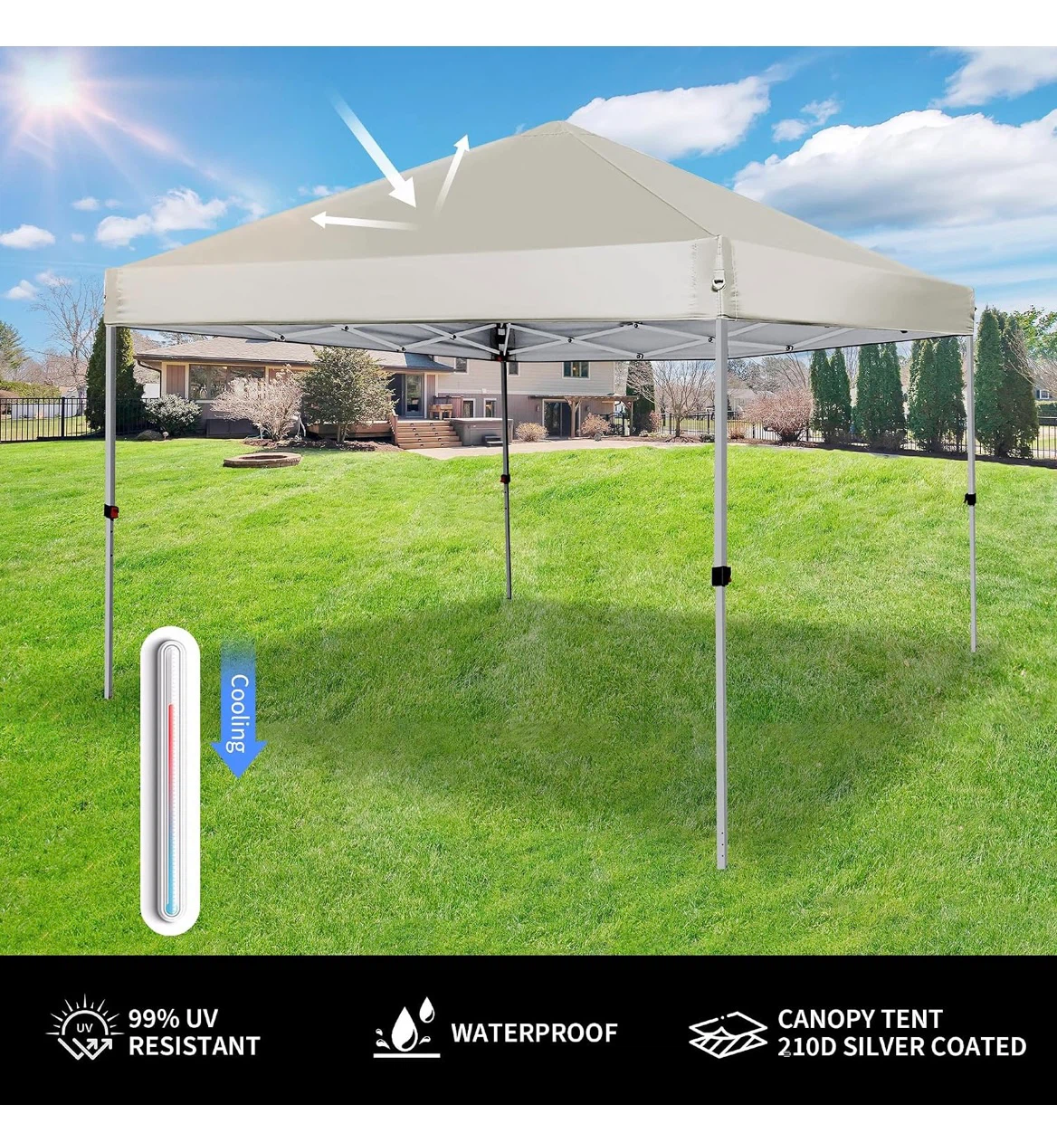 8x8 Foot Pop-Up Canopy Tent - photo 5
