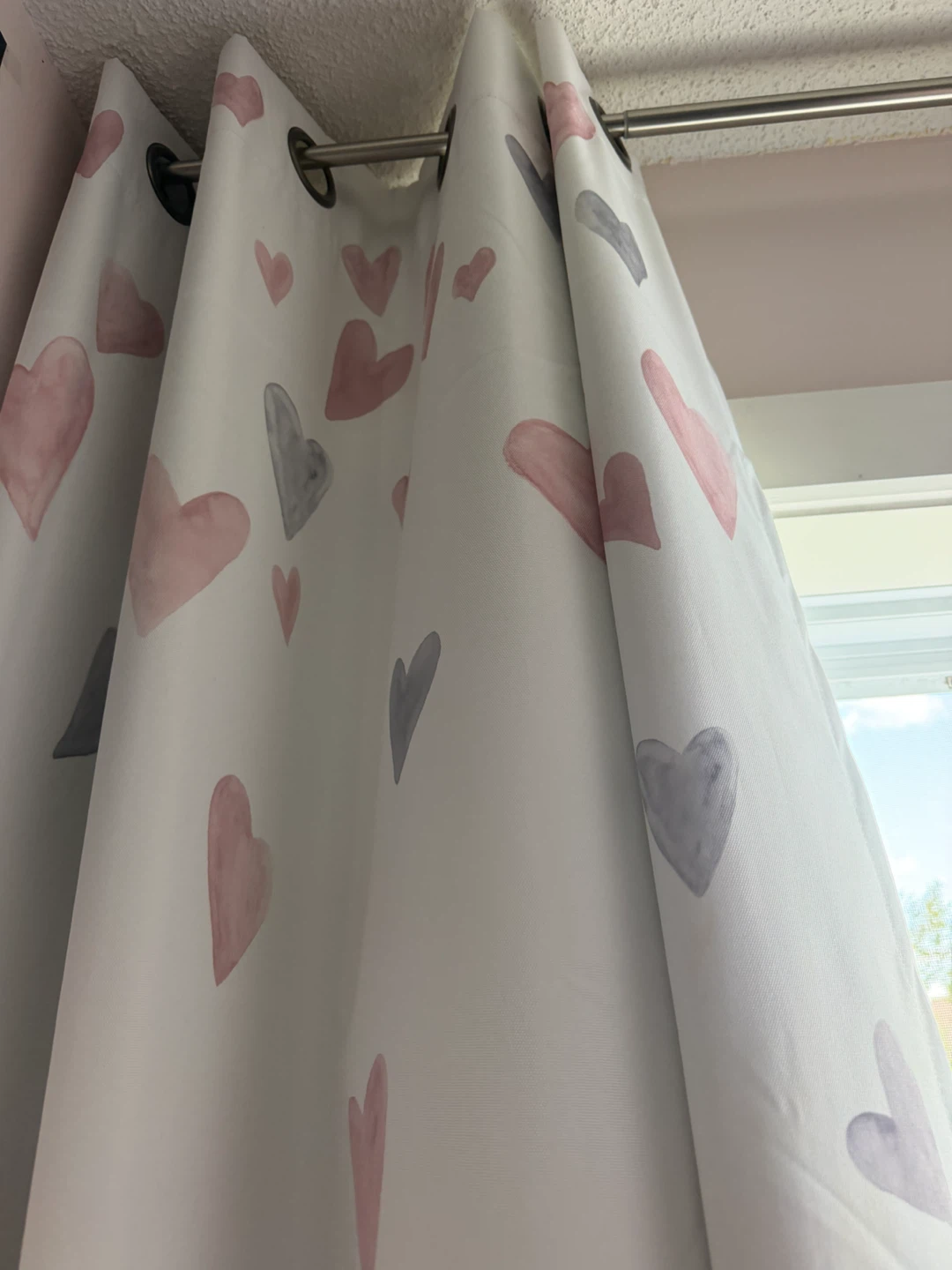 1 panel Bouclair Keela Blackout Curtain - Pink - photo 4
