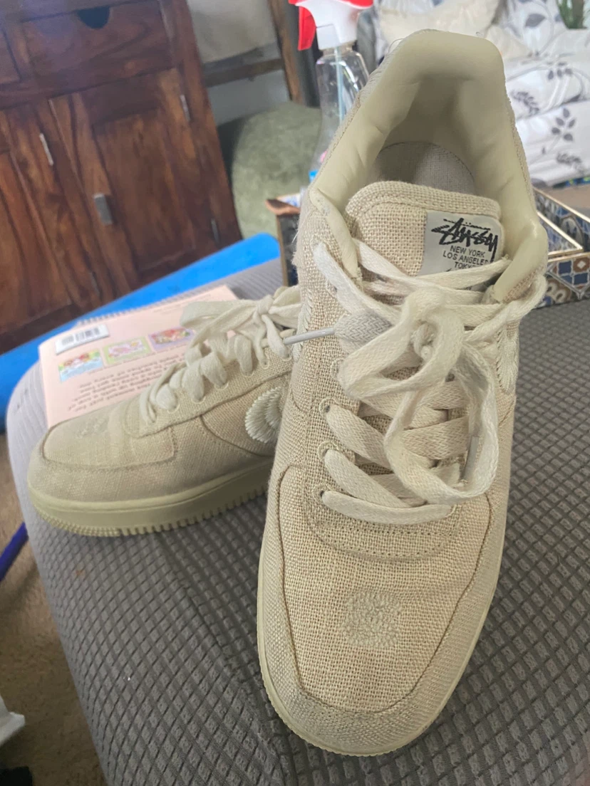 Stussy x Nike Air Force 1 Low Fossil - photo 4