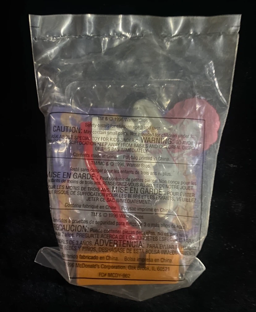 Vintage 1996 McDonald's Space Jam Happy Meal Toys - Tune Squad - photo 3