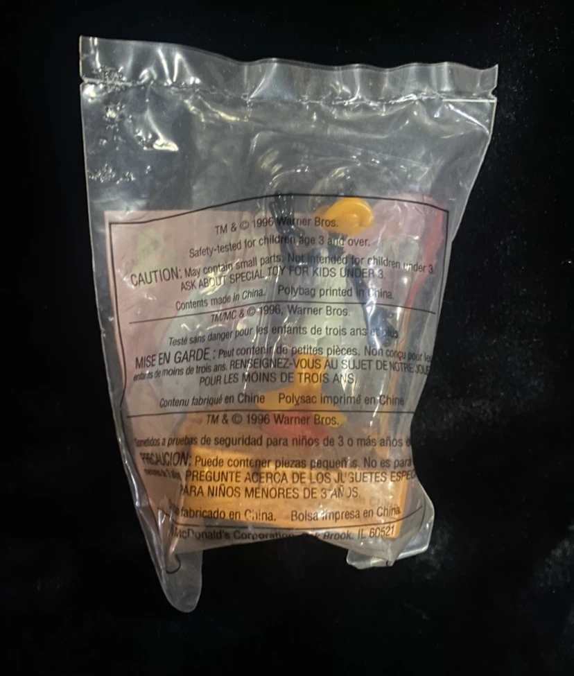 Vintage 1996 McDonald's Space Jam Happy Meal Toys - Tune Squad - photo 4