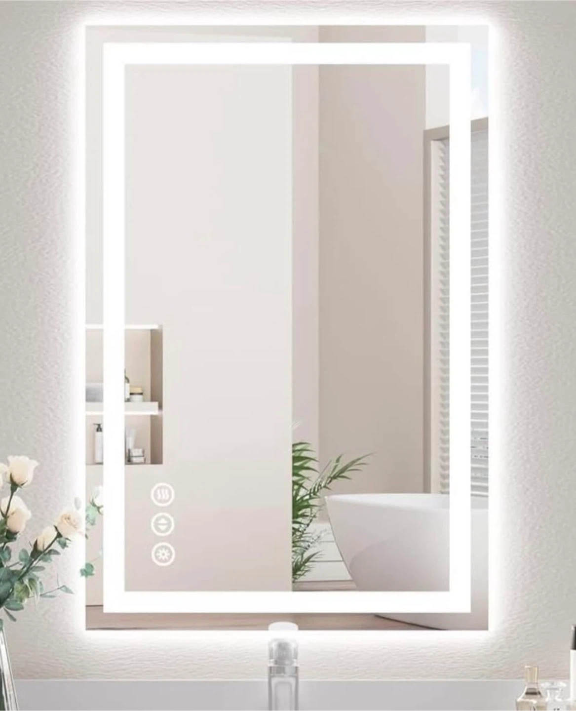 LED Bathroom Mirror 300x400mm - photo 3