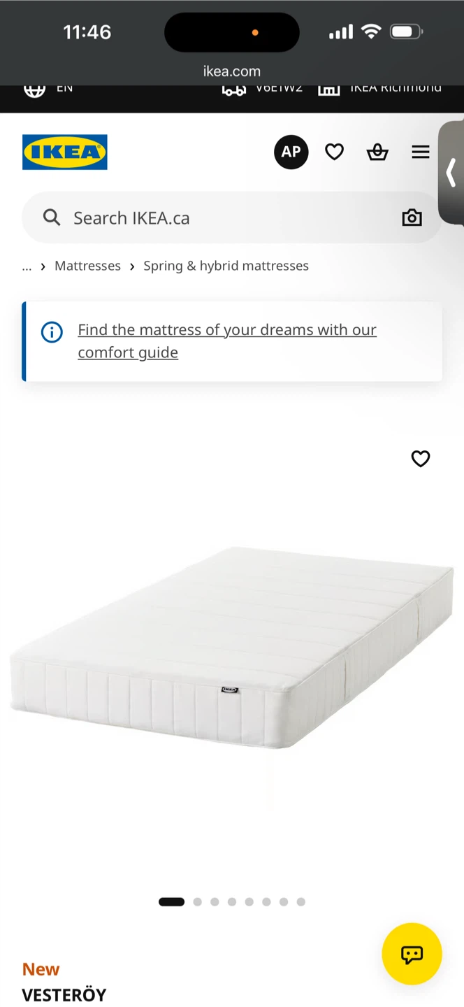 IKEA Vesteroy single bed with mattress - photo 2