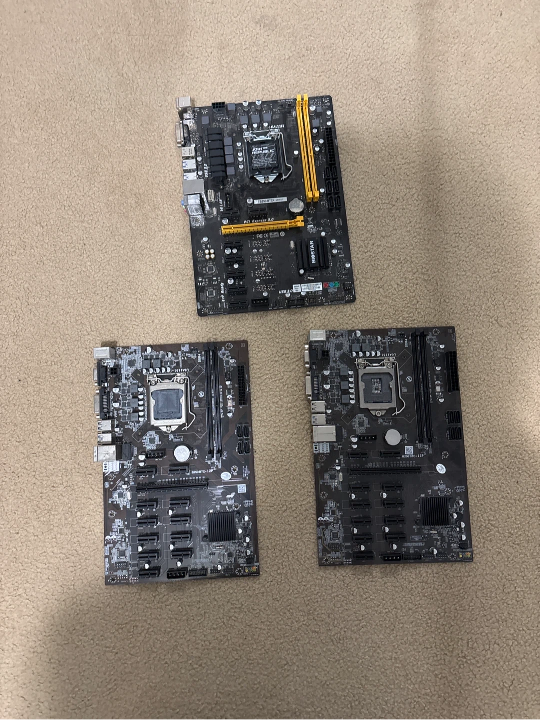 Bitcoin Mining Motherboard