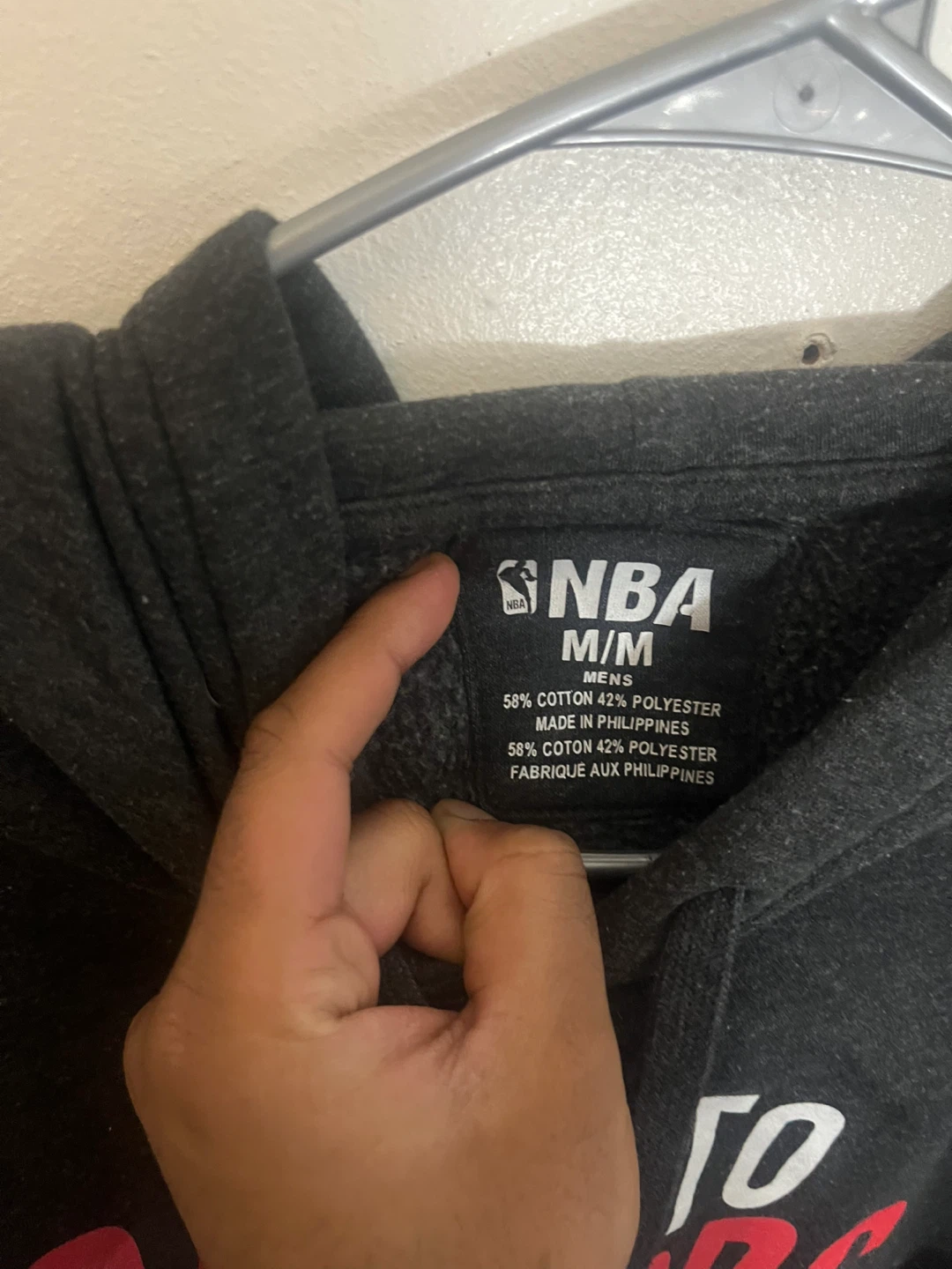 Toronto Raptors NBA Hoodie Medium - photo 2