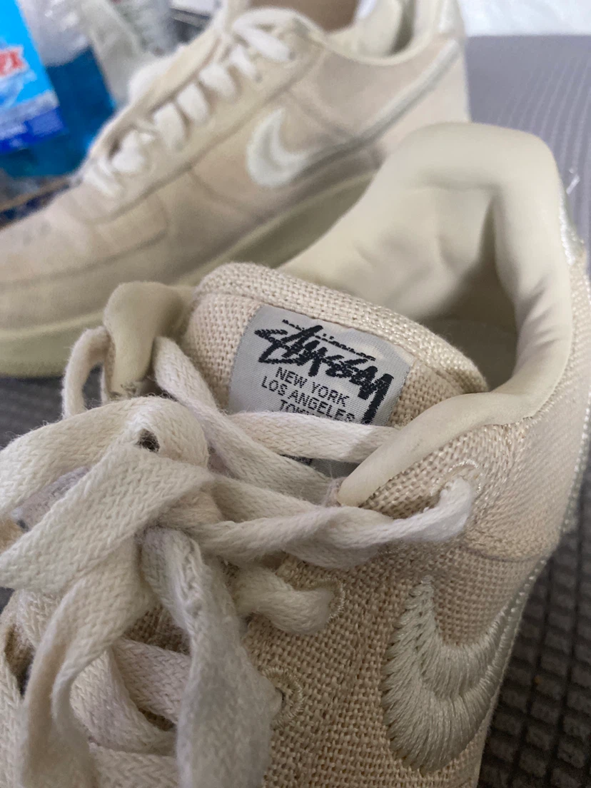 Stussy x Nike Air Force 1 Low Fossil