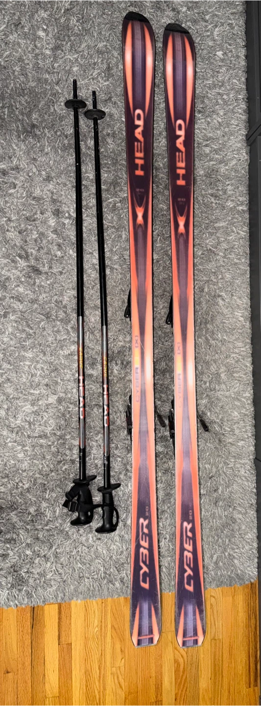 Head Cyber 20X Skis with Boots and Poles - photo 3