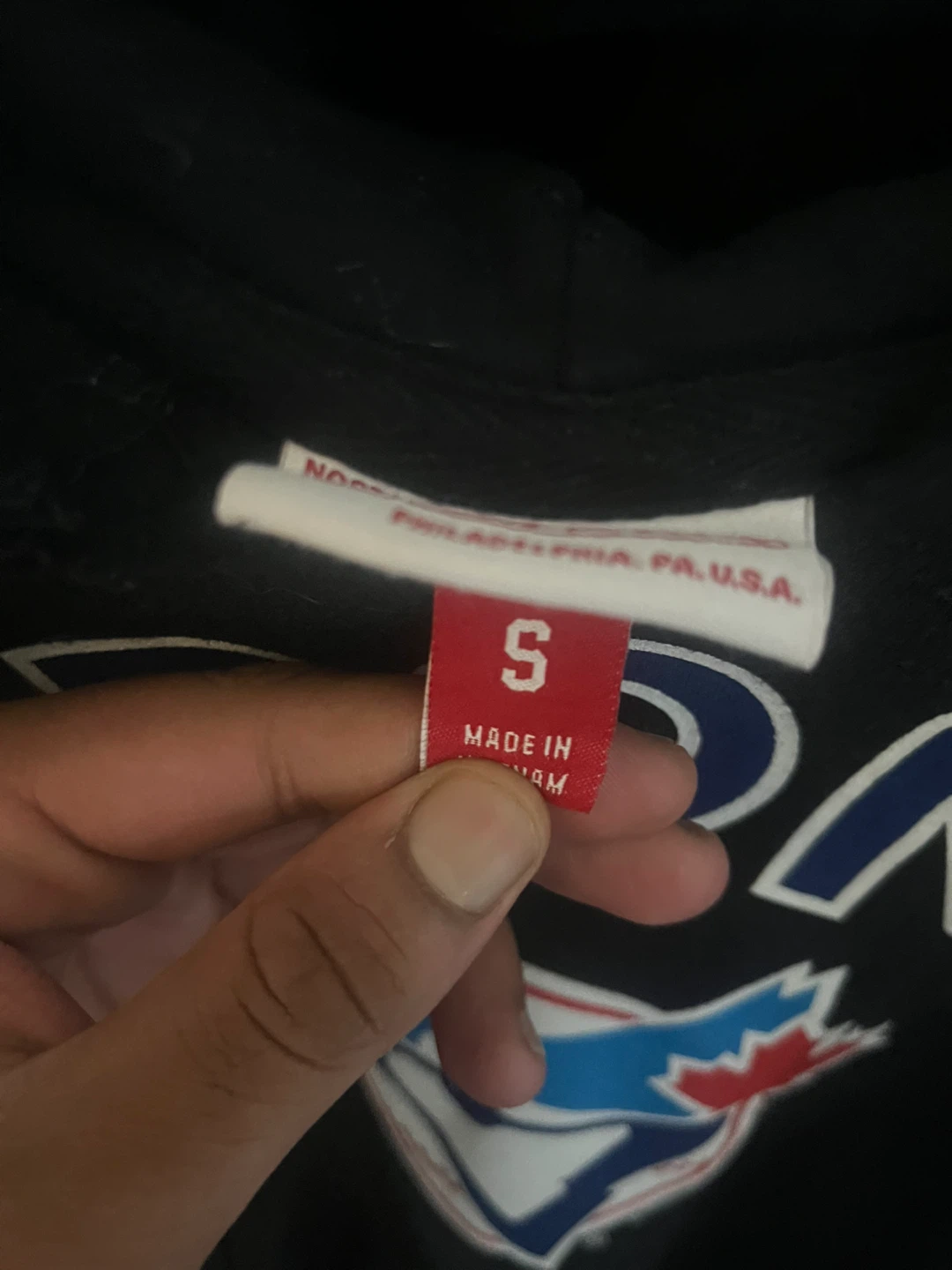 Mitchell & Ness Toronto Blue Jays Hoodie size s - photo 4
