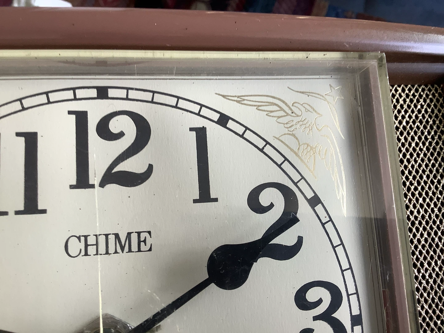 Vt MCM Westclox Electric Wall Chime Clock 🐞 - photo 4