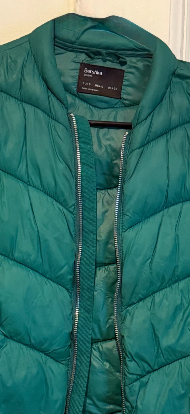 Bershka Green Puffer Jacket - photo 5