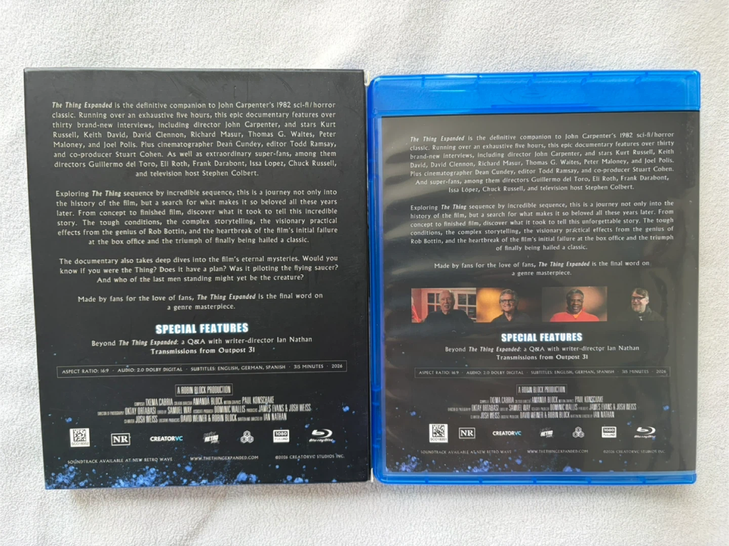 The Thing Expanded: The Definitive Documentary Blu-ray - photo 2