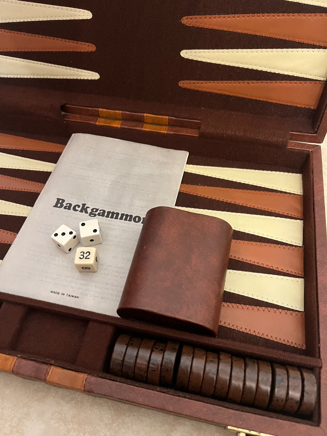 Classic Brown Backgammon Set - photo 5