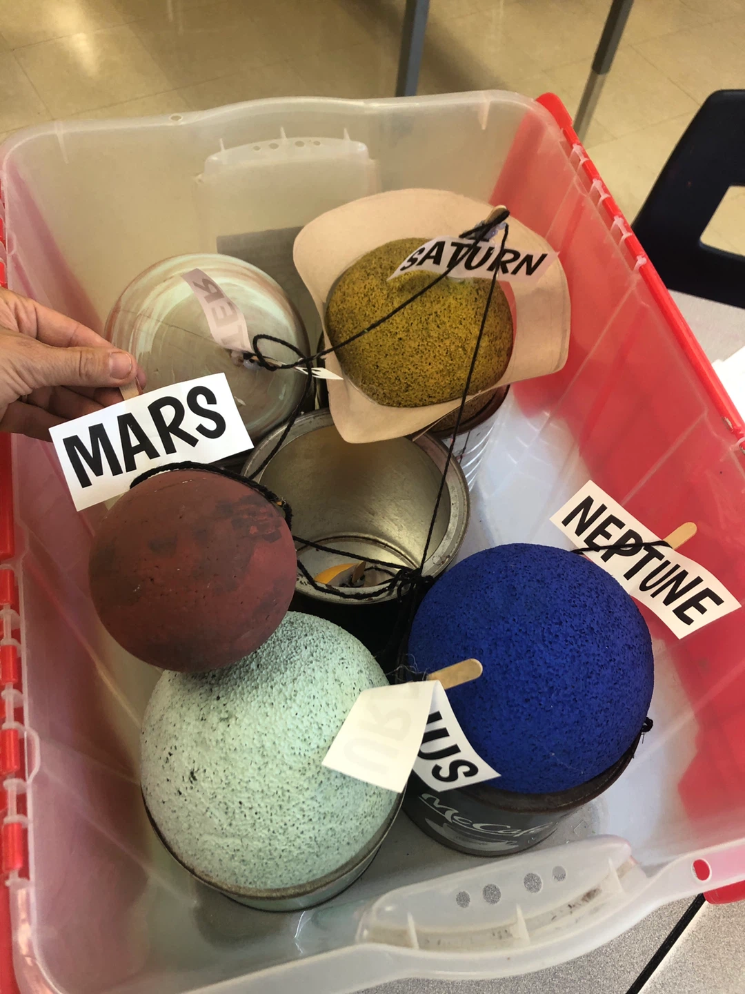 Model of solar system