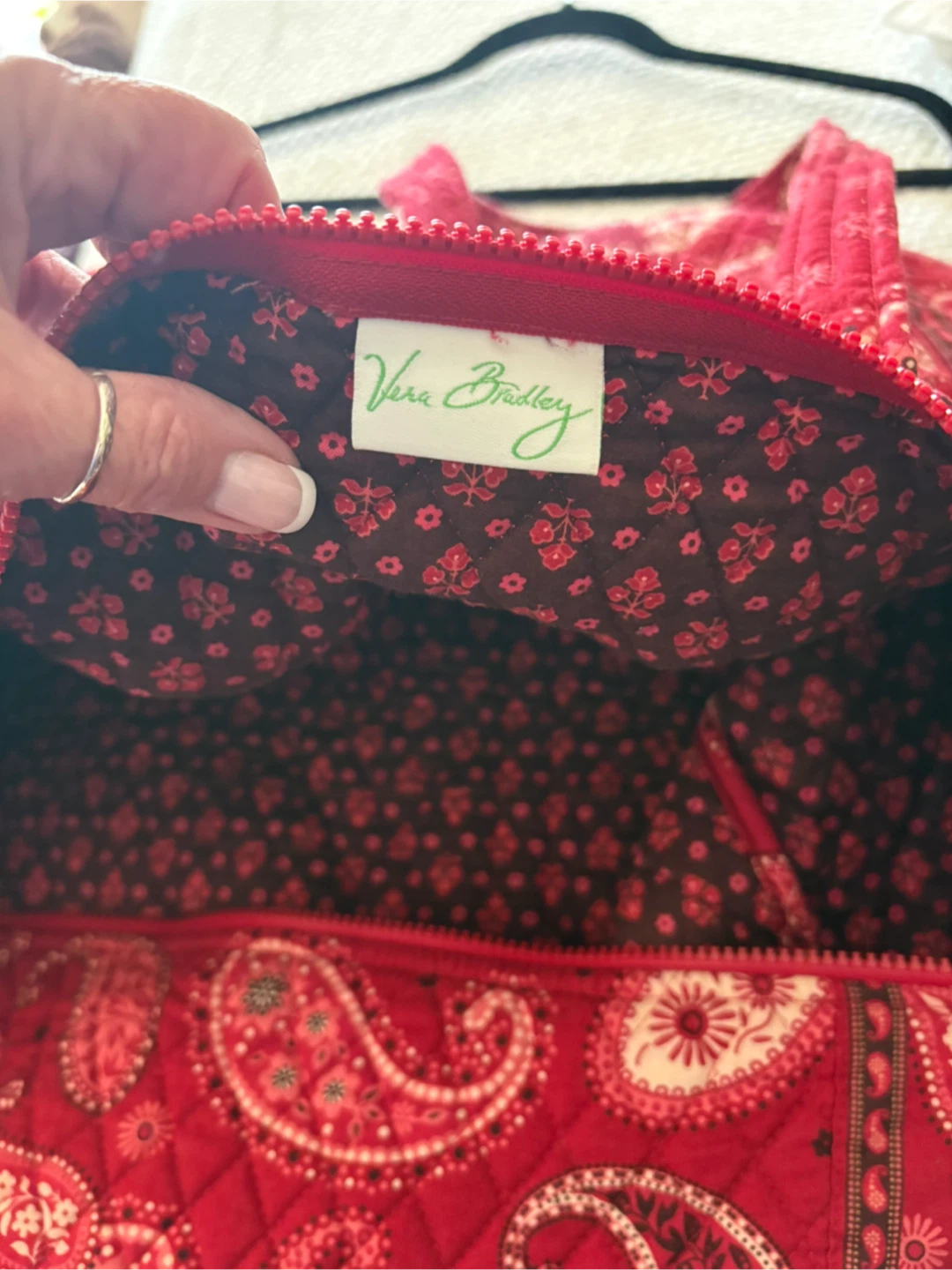 Vintage Vera Bradley large travel duffel bag - photo 3