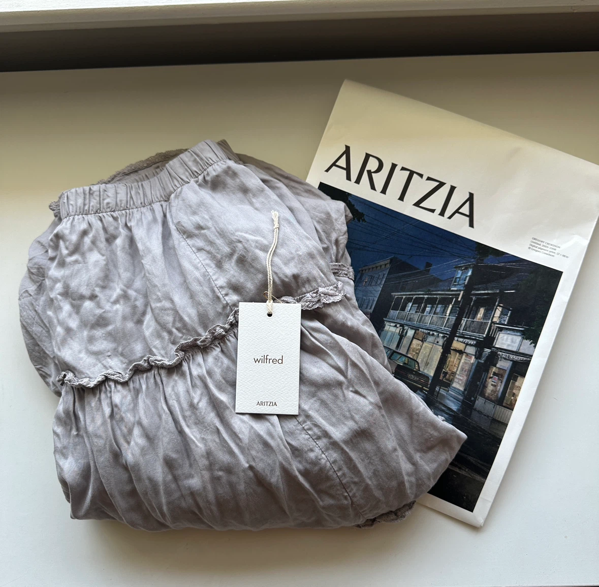 Aritzia Wilfred maxi skirt
