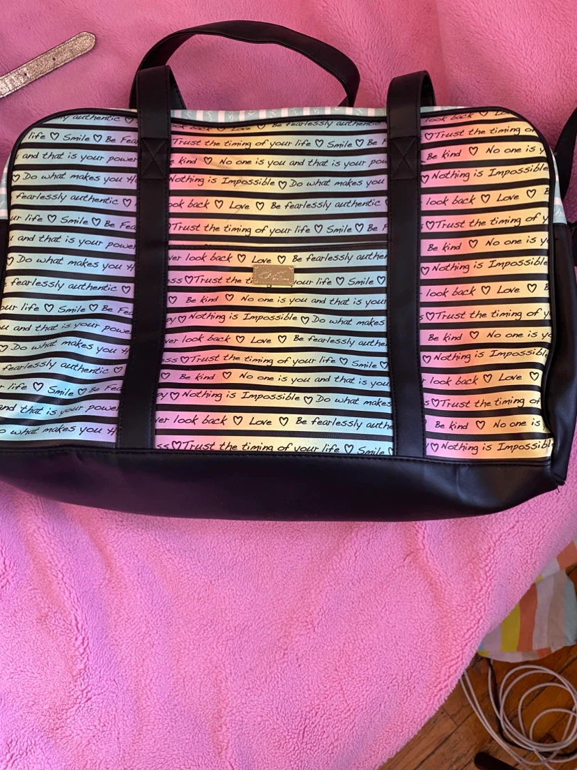 Luv Betsey Johnson duffel bag