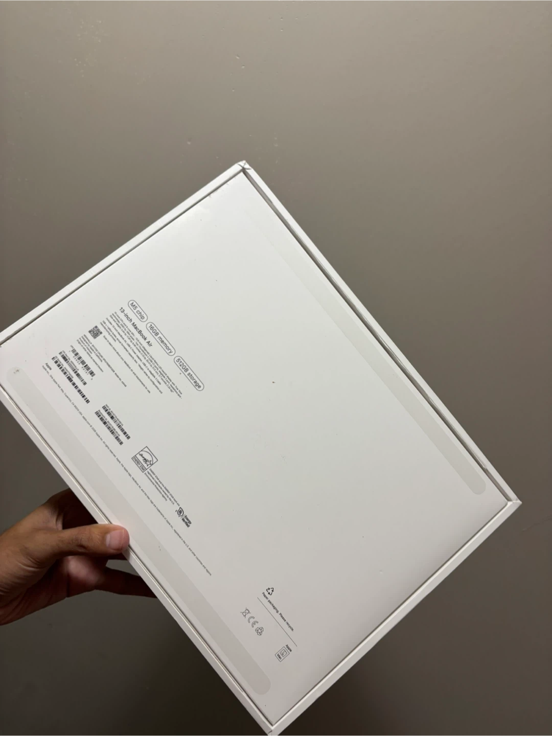 Apple MacBook Air empty box - photo 2