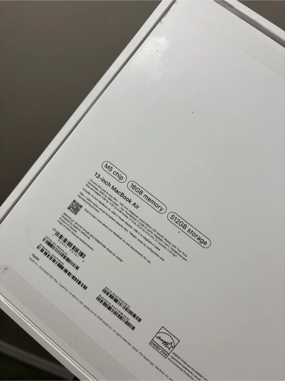 Apple MacBook Air empty box - photo 4