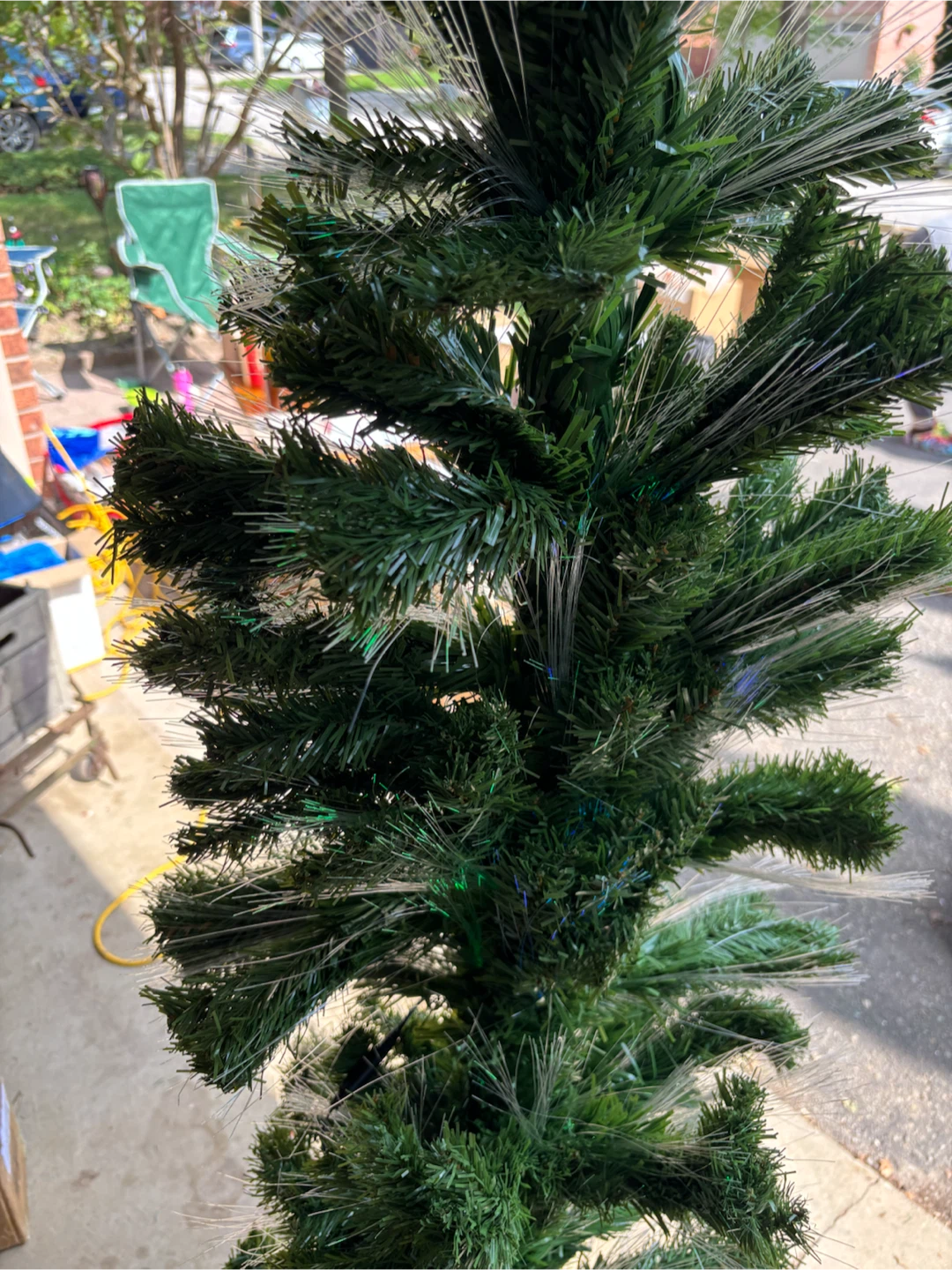 Fiber Optic Christmas Tree