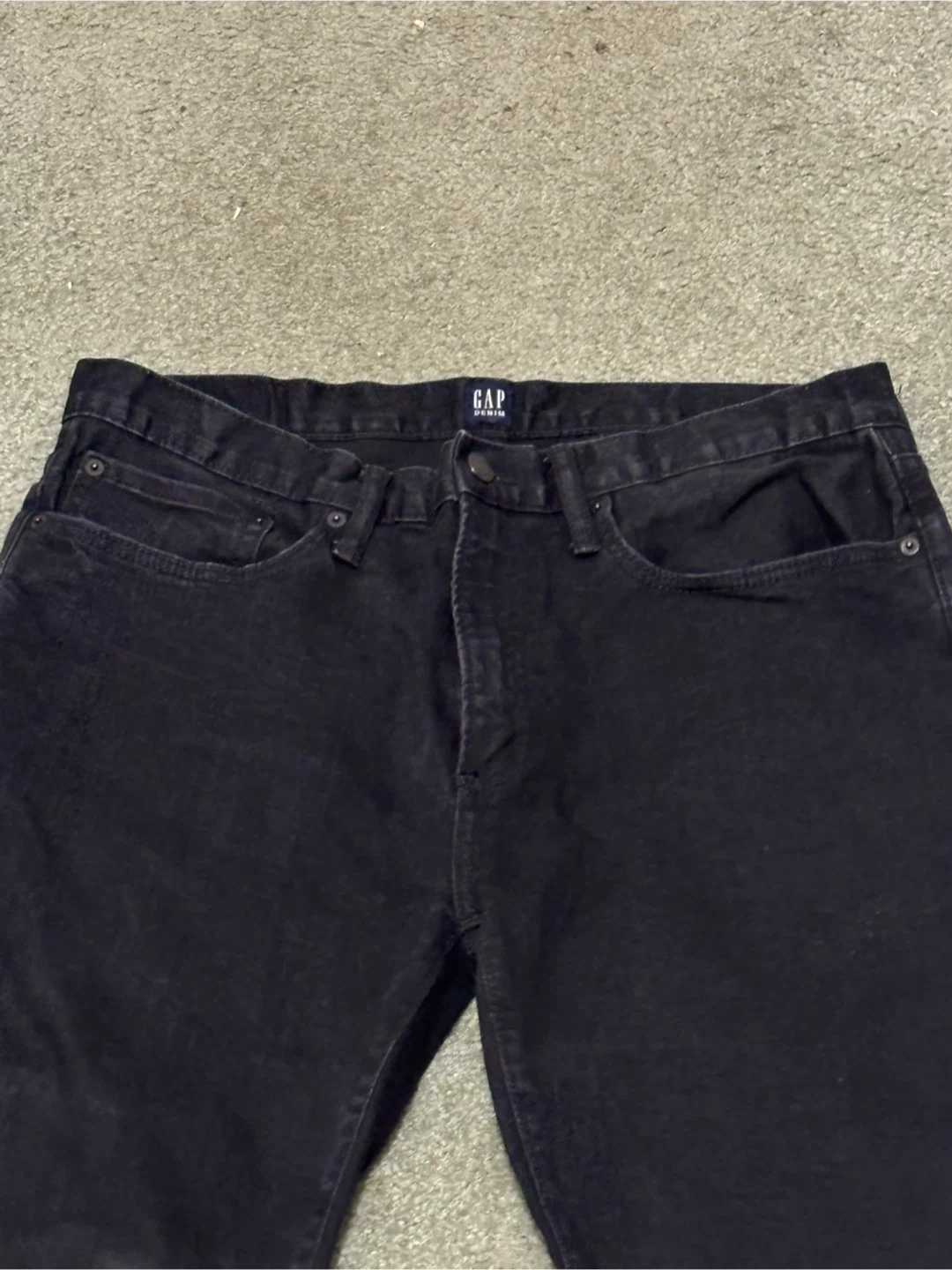 Gap Black Denim Jeans in good condition - photo 3