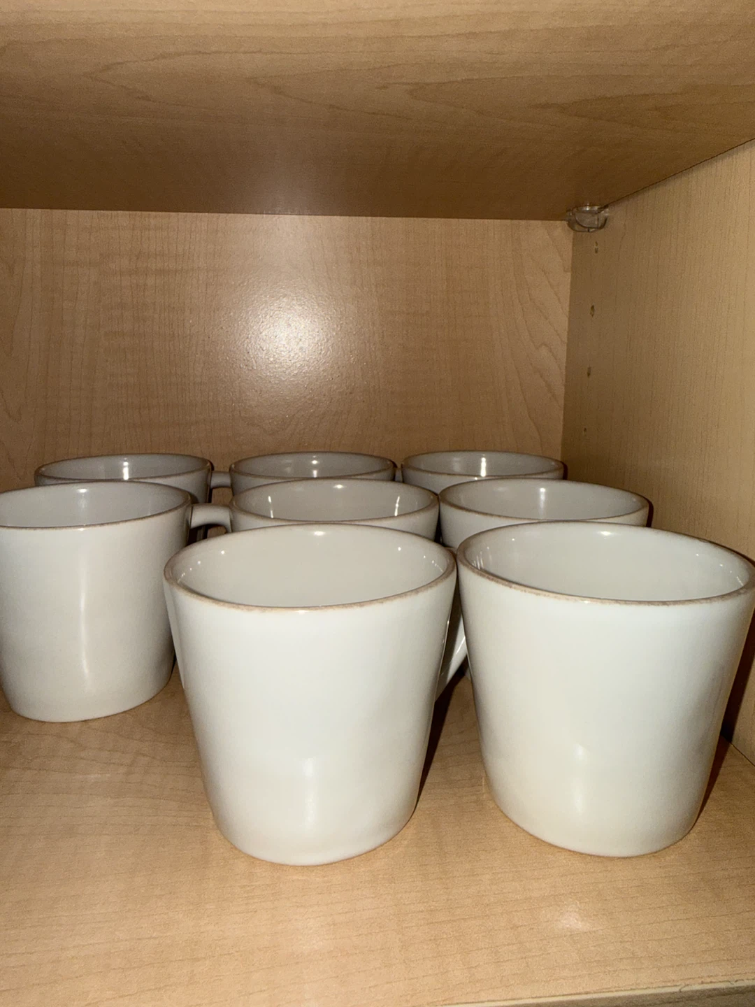 Crate & Barrel Marin 8-oz. Stoneware White Mug - photo 2
