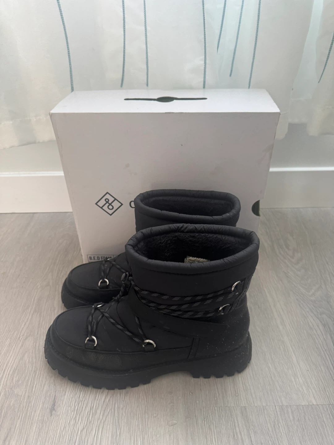 Call It Spring Black Winter Boots