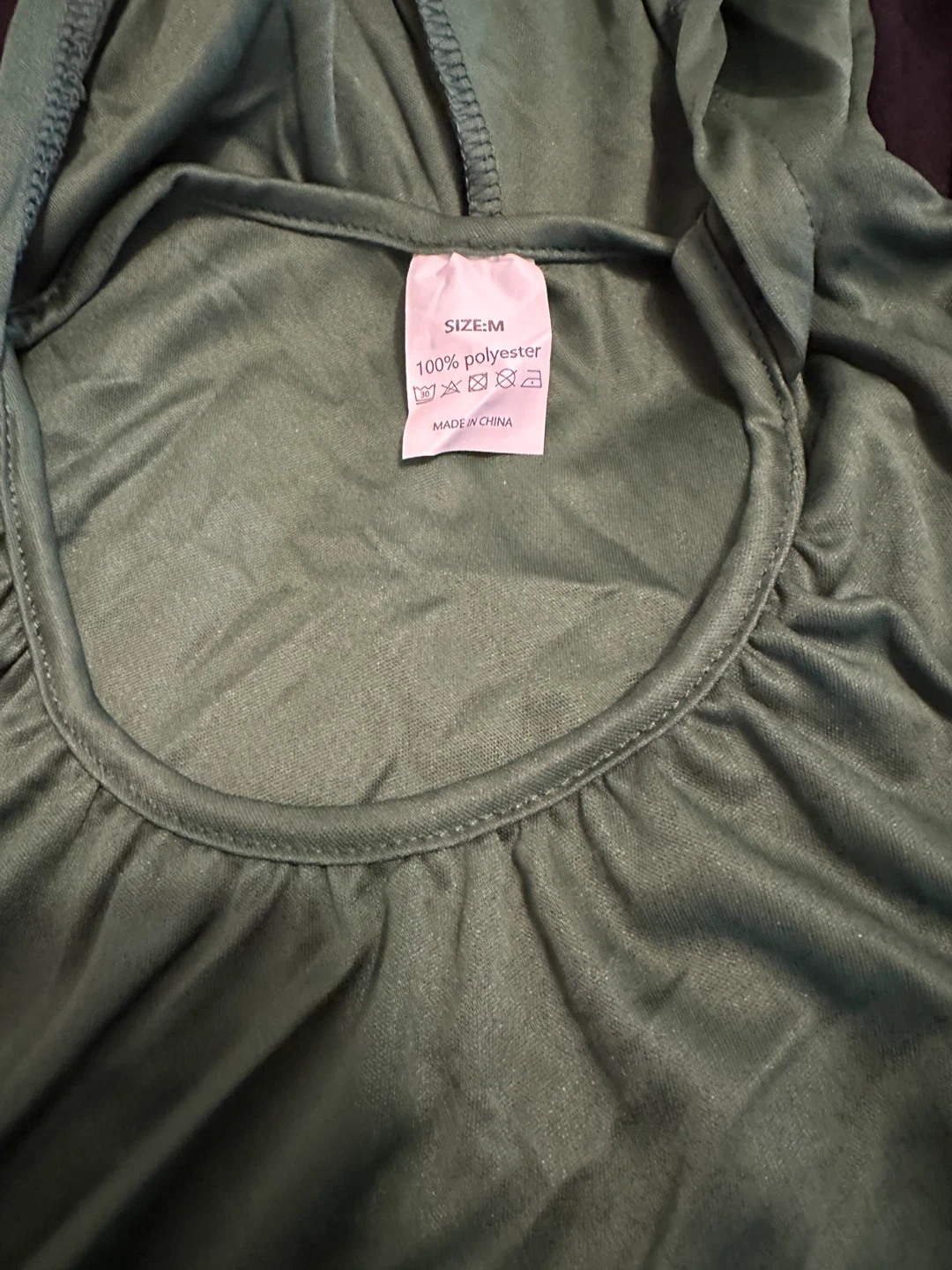 Green and Black Forest Elf Costume Size M - photo 3