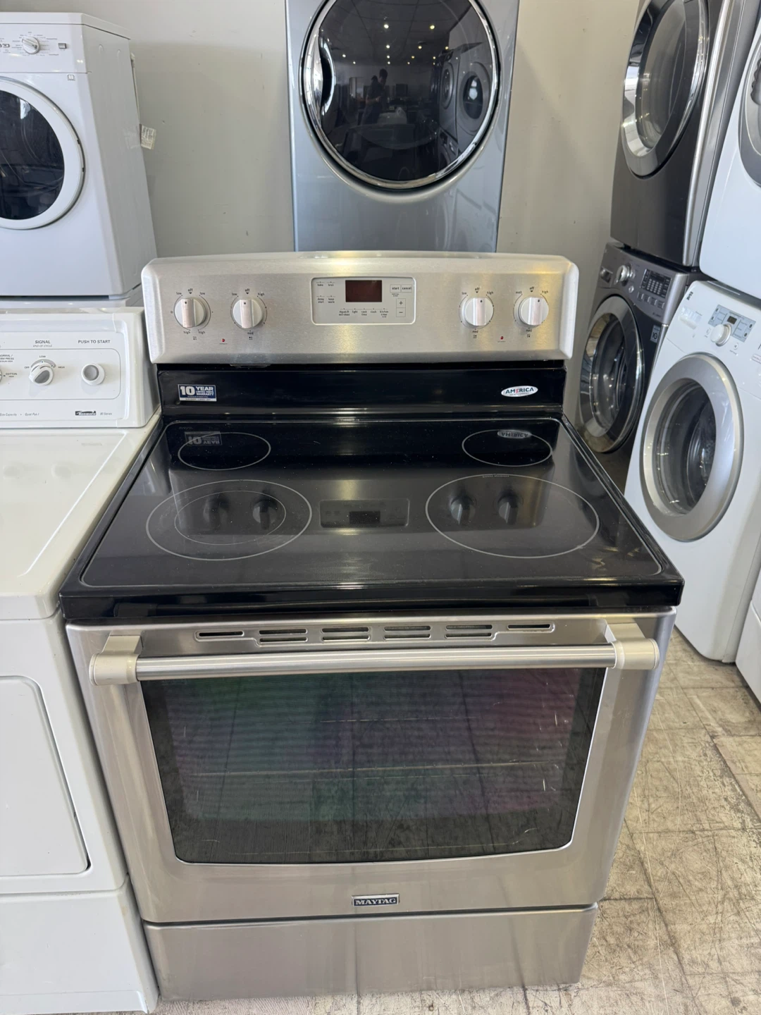 Maytag 30”Stainless Steel Electric Range