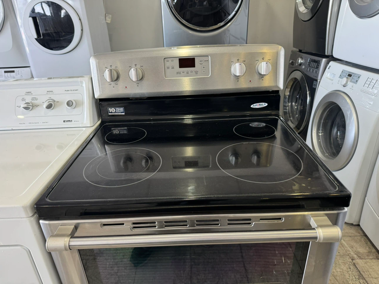 Maytag 30”Stainless Steel Electric Range - photo 2
