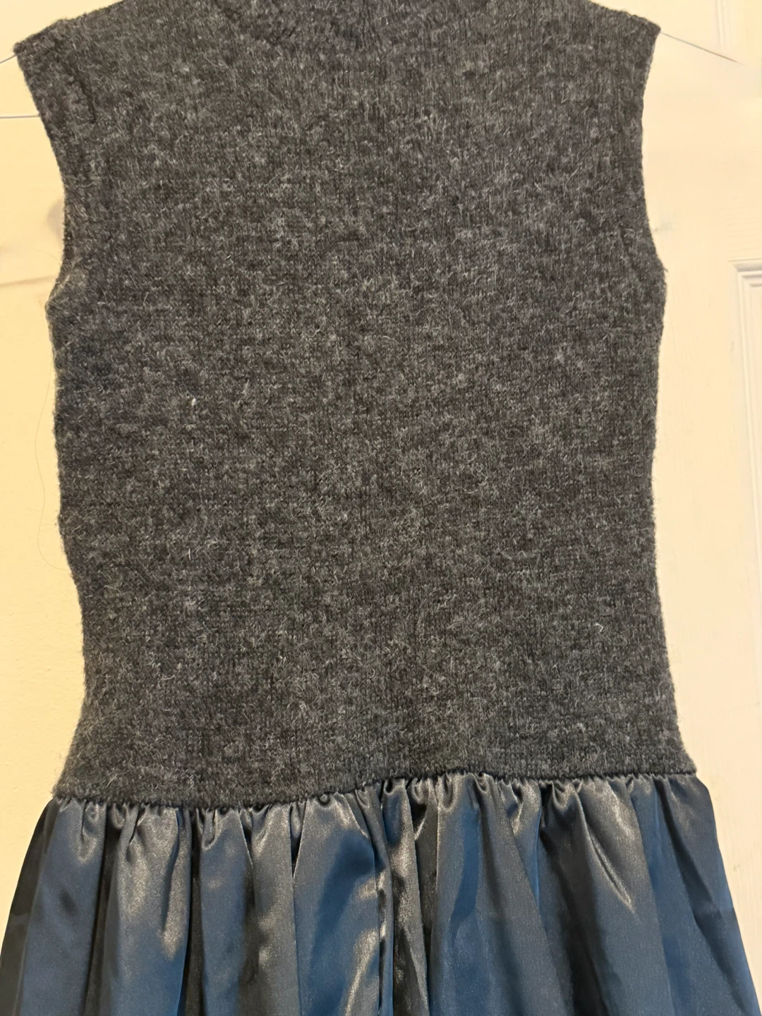 Sleeveless Turtleneck Dress with Belt - photo 4