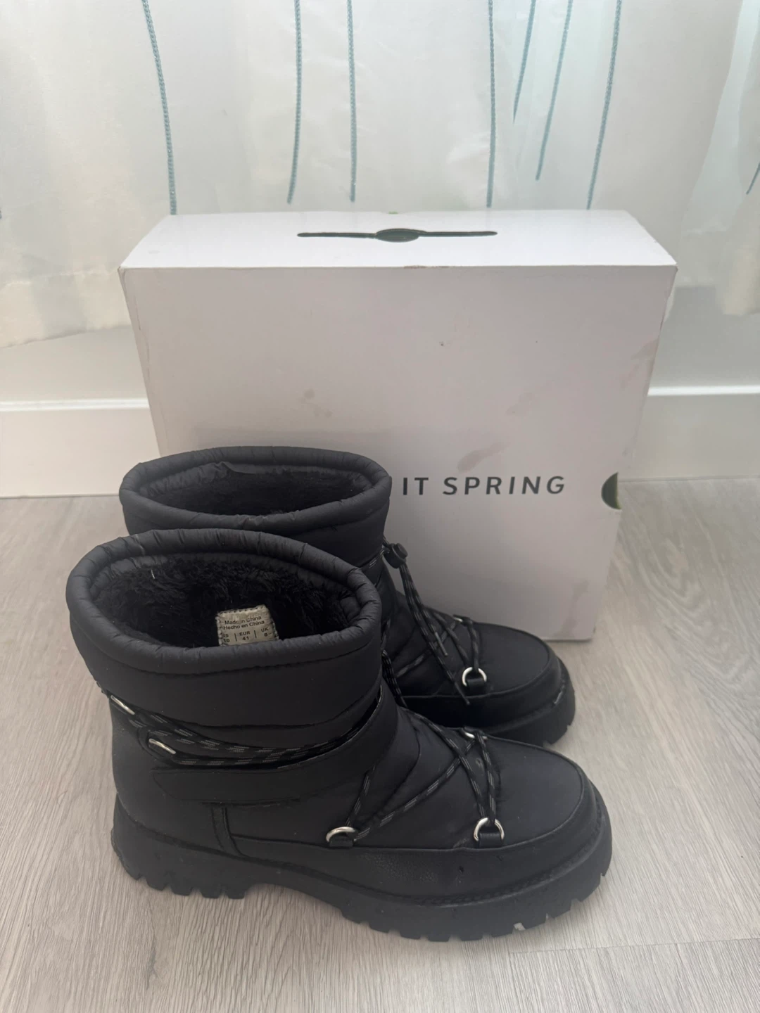 Call It Spring Black Winter Boots - photo 3
