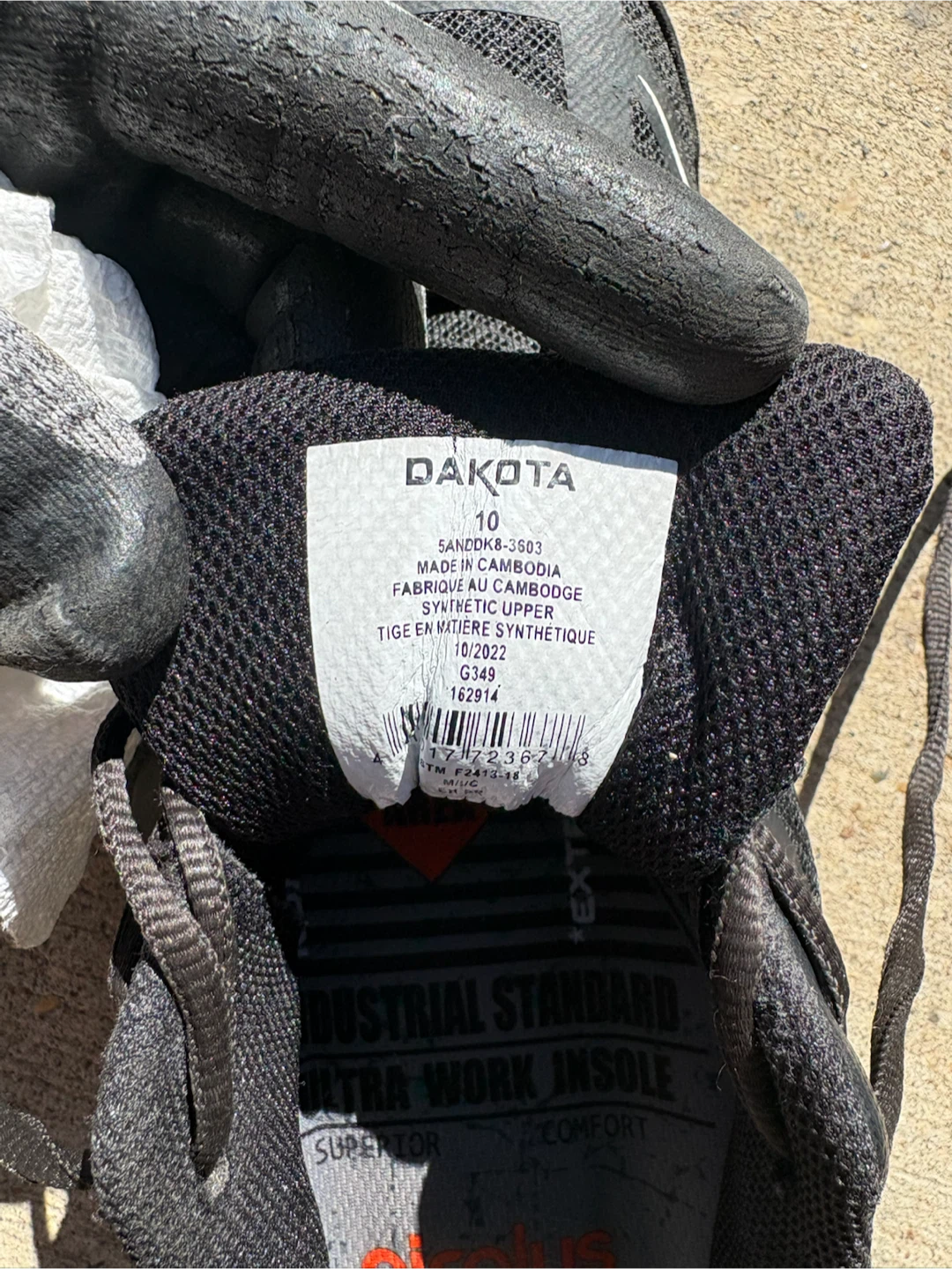 Dakota Workpro Series Work Shoes Size 10 - photo 2
