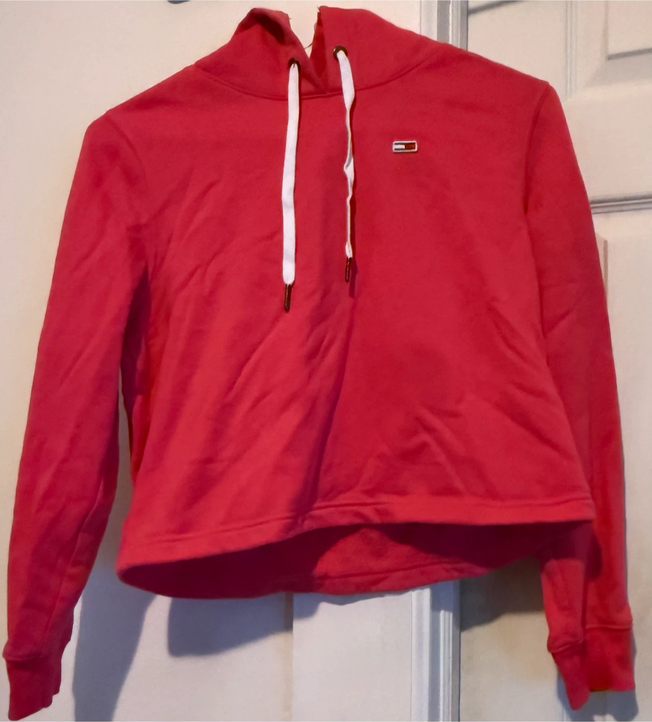 Tommy Jeans Red Hoodie