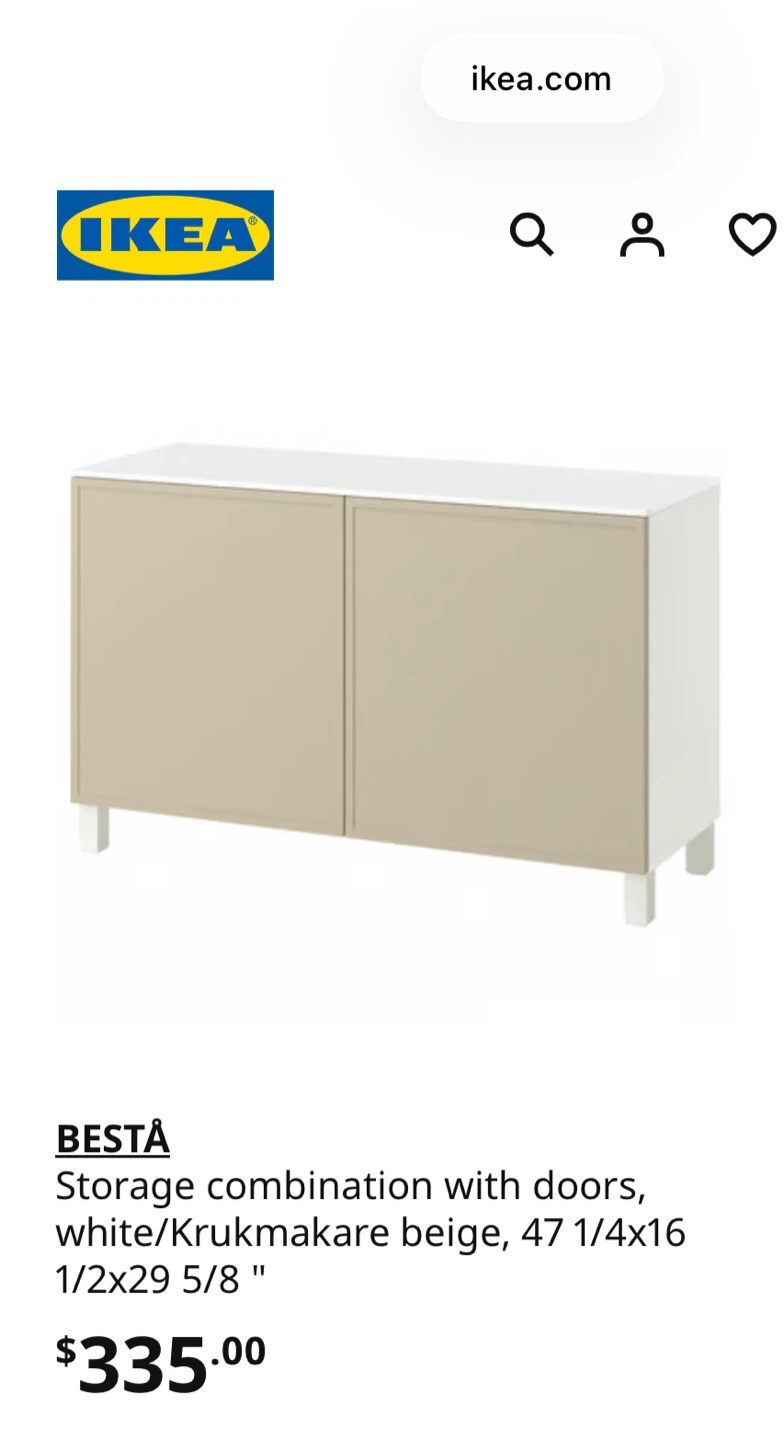 IKEA BESTA Storage Combination - photo 4