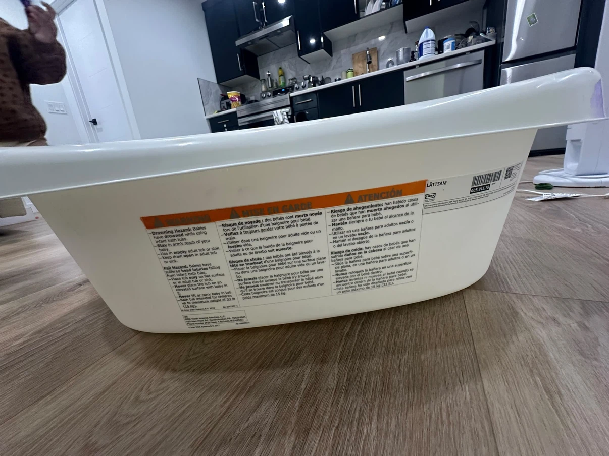 IKEA LÄTTSAM Baby Bathtub - photo 5