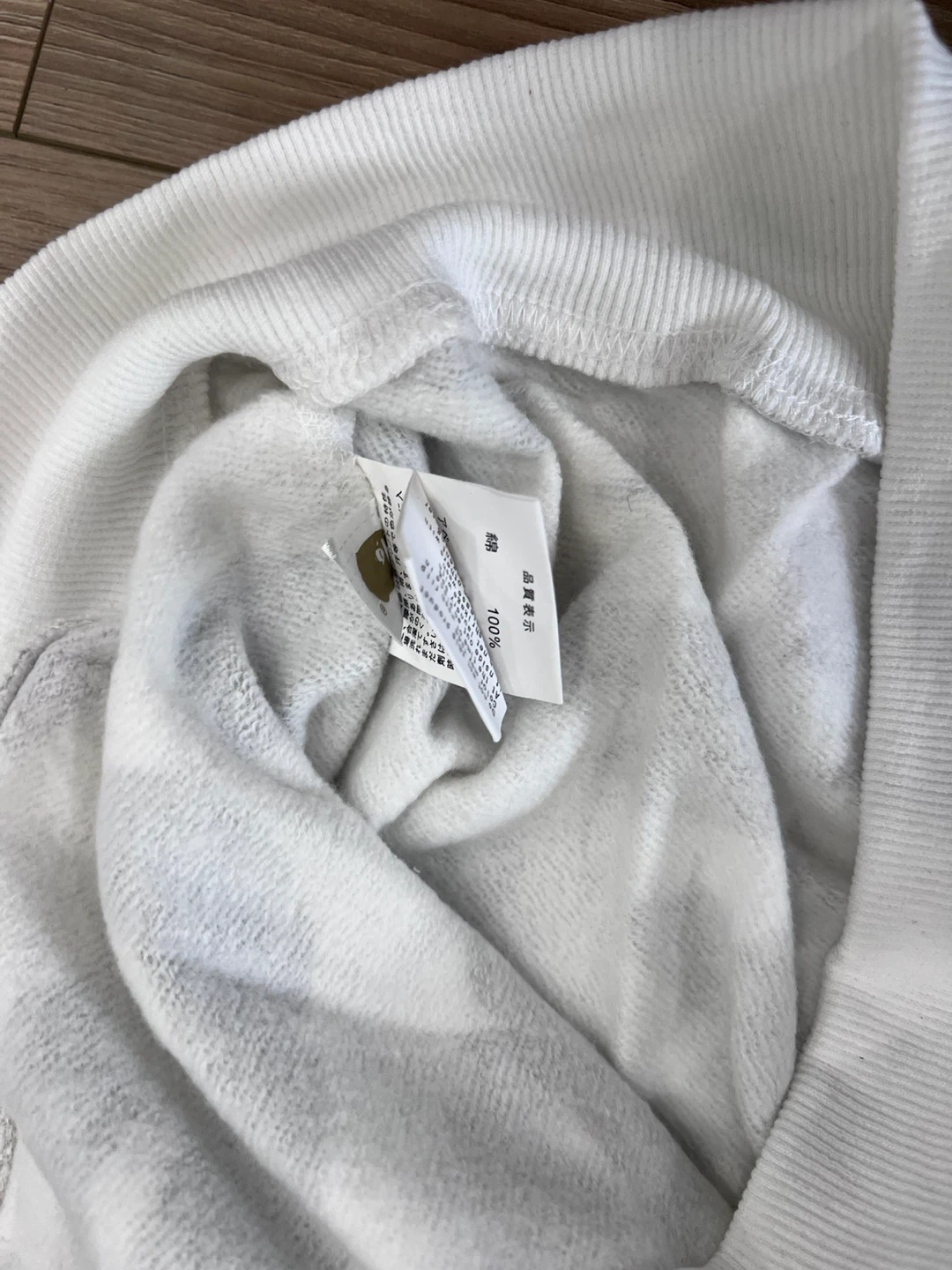 A Bathing Ape Shark Hoodie White Camo - photo 5