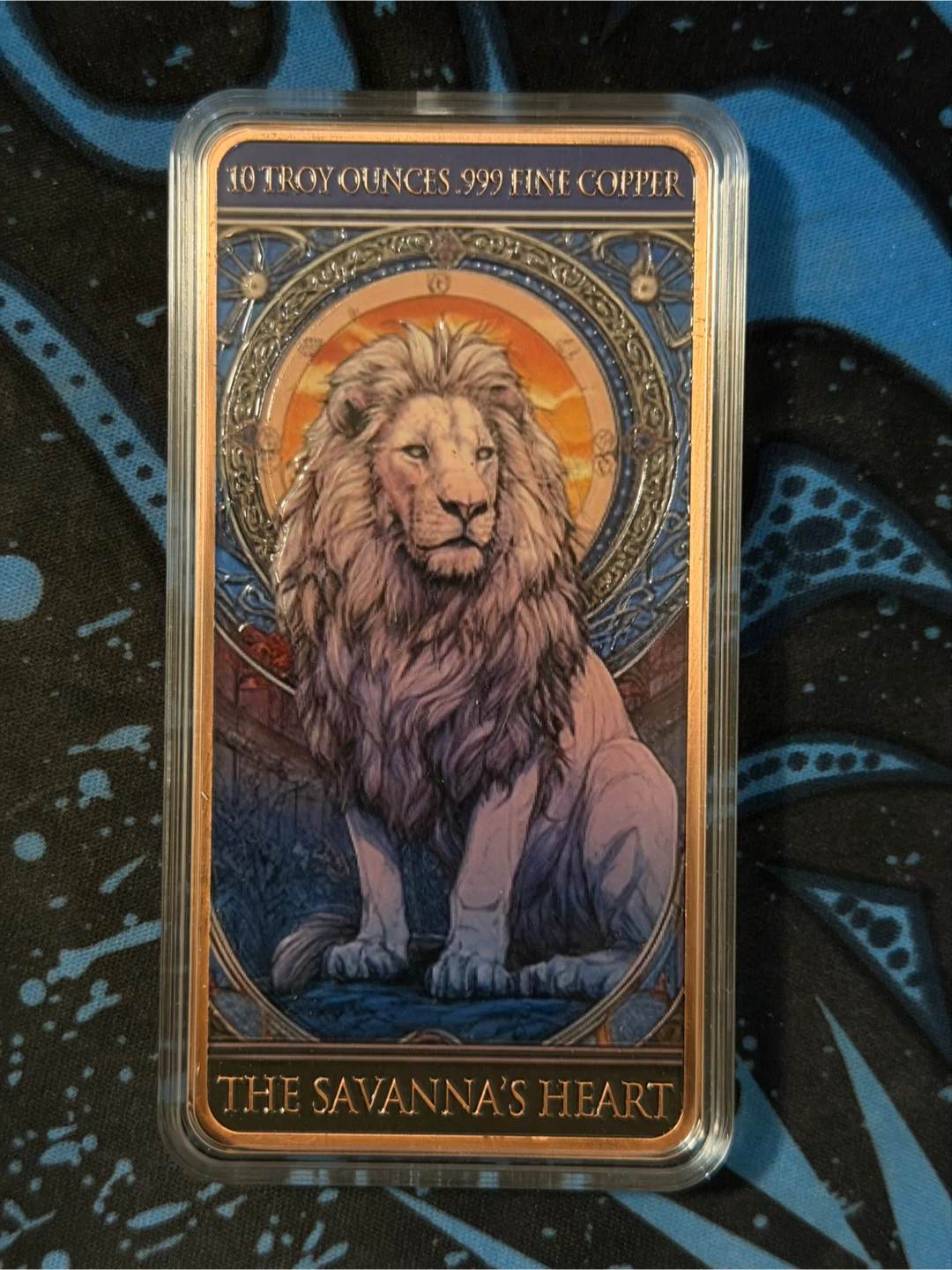 10 Troy Ounce The Savanna's Heart Copper Bar