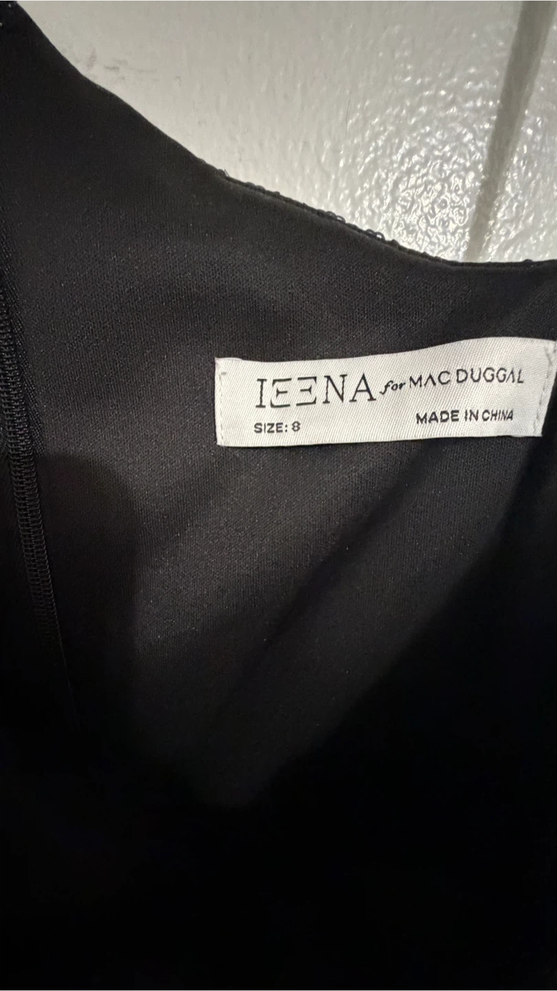 Ieena for Mac Duggal Black Sequin Dress - photo 2