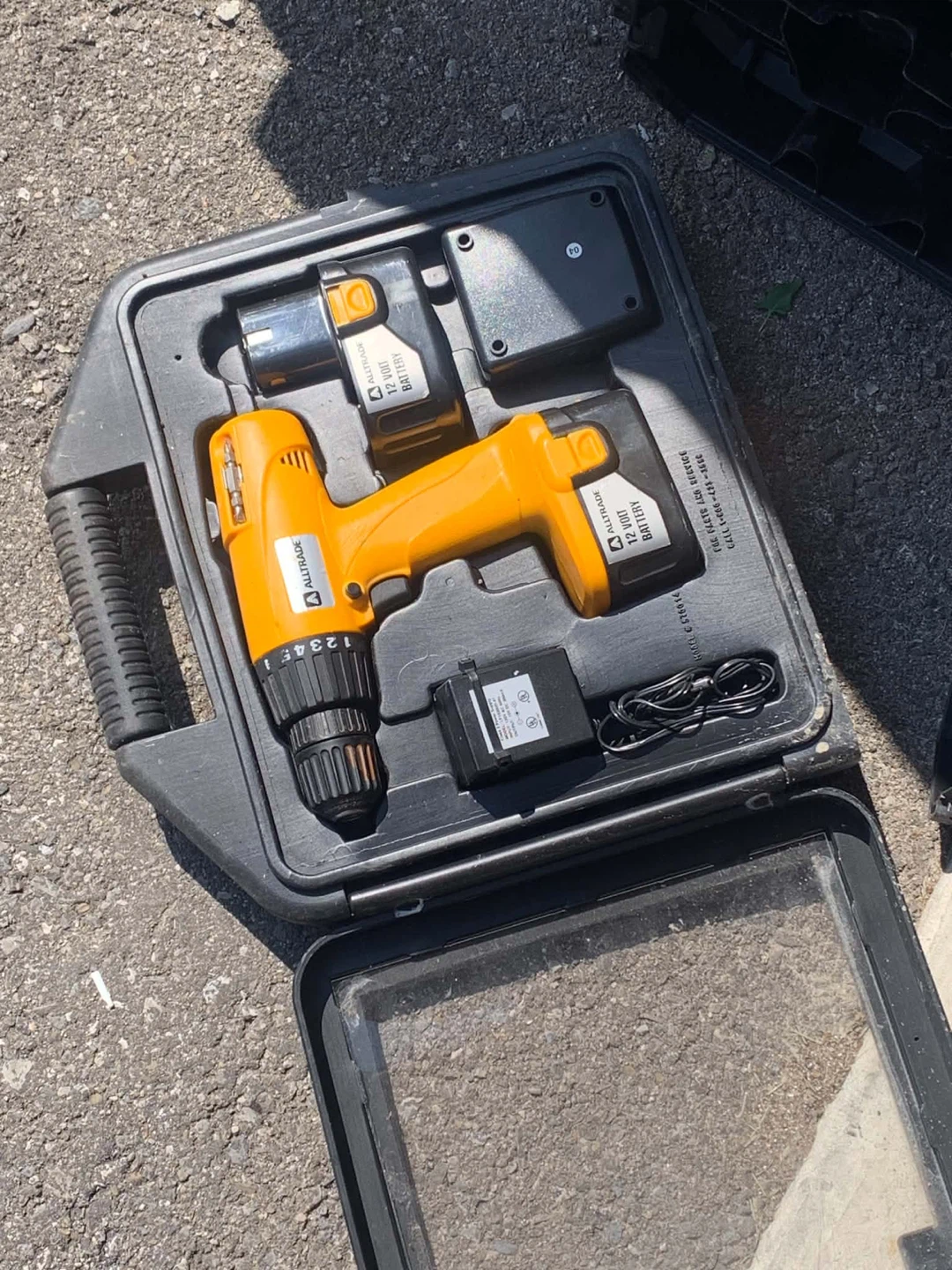 Alltrade 12V Cordless Drill with Carrying Case