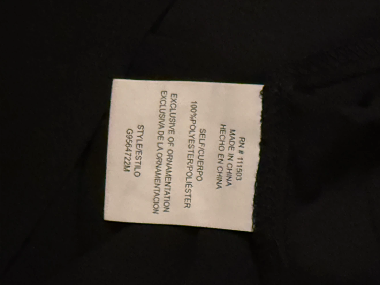 Sara Michele Black Blouse - photo 5