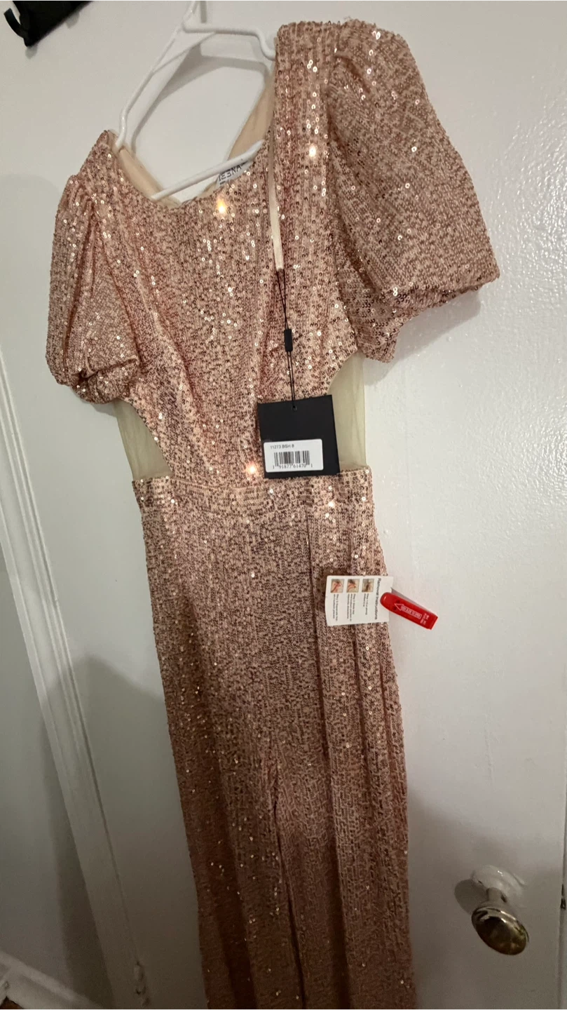Ieena for Mac Duggal Sequin Jumpsuit - photo 3