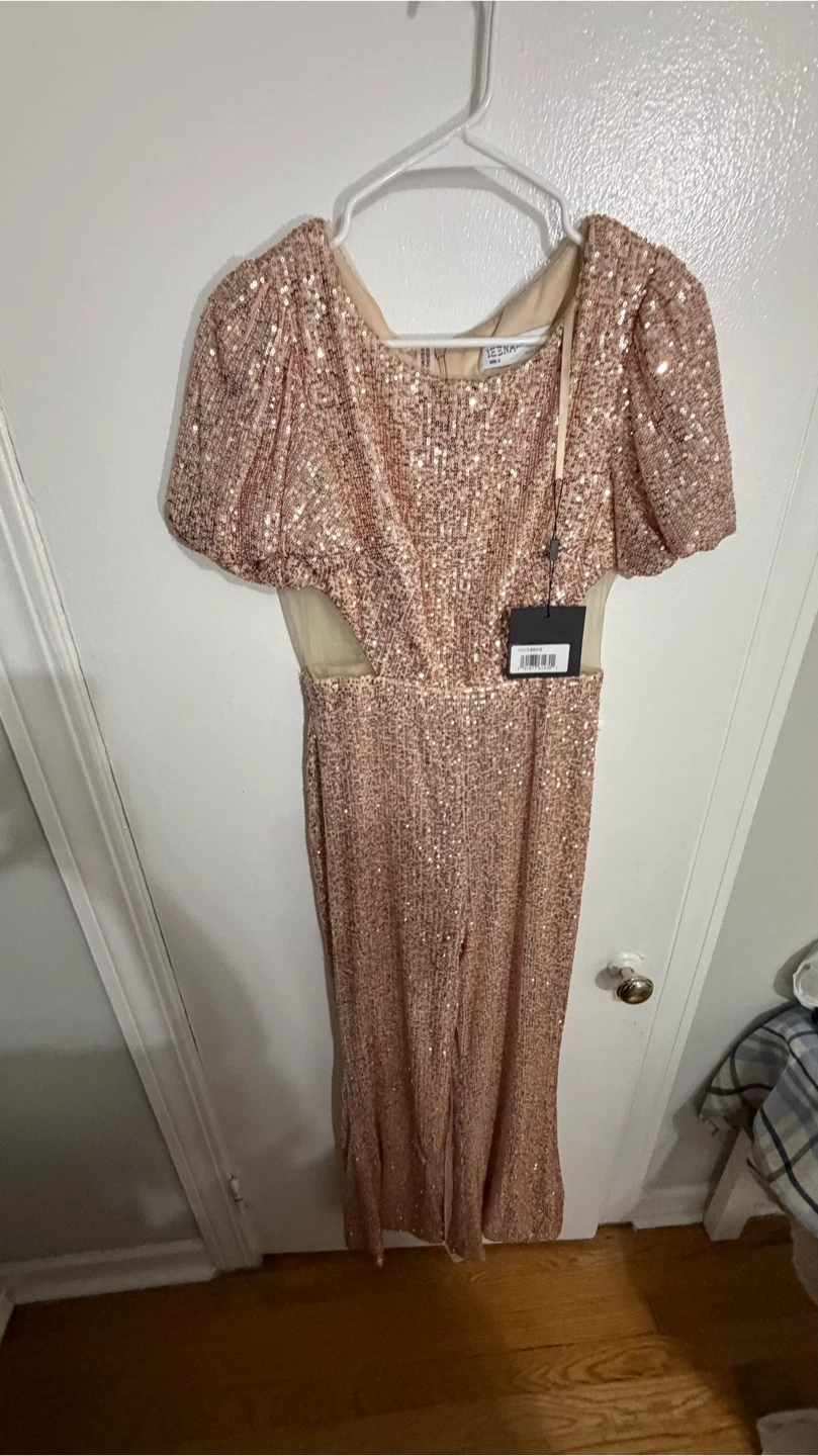 Ieena for Mac Duggal Sequin Jumpsuit - photo 5