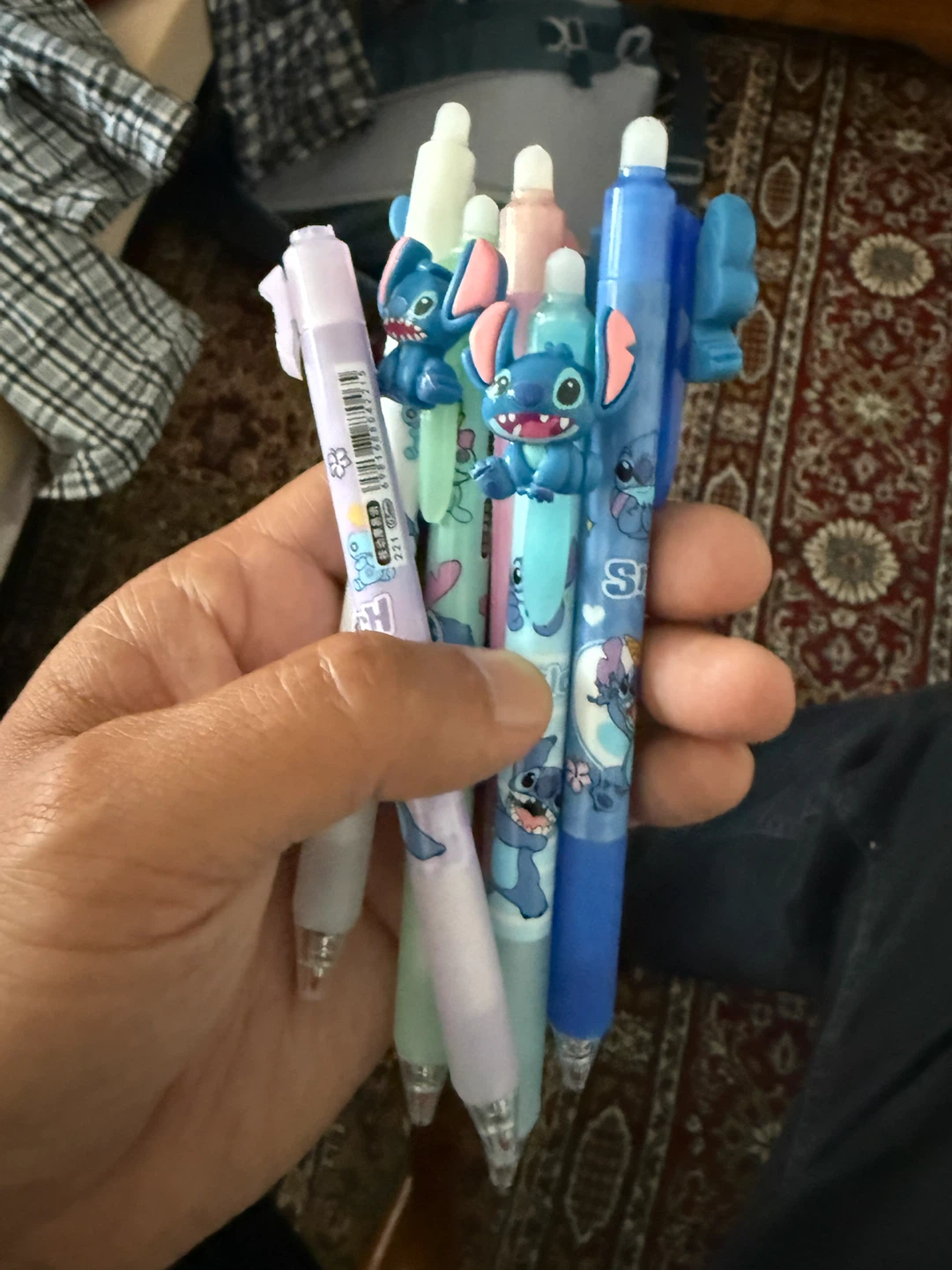 Set of 5 Disney Stitch Gel Pens