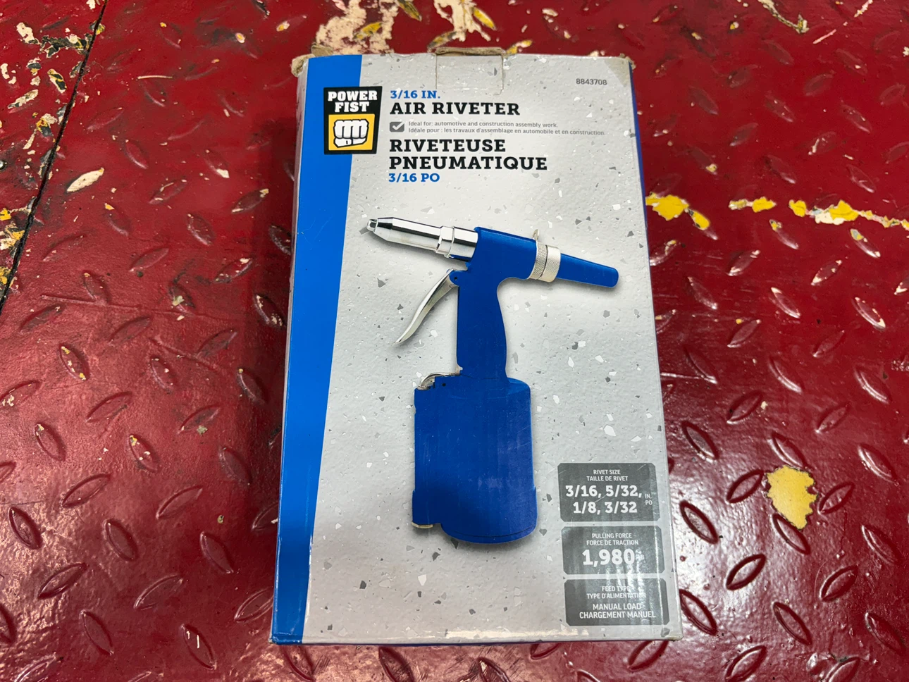 Power Fist 3/16 in. Air Riveter